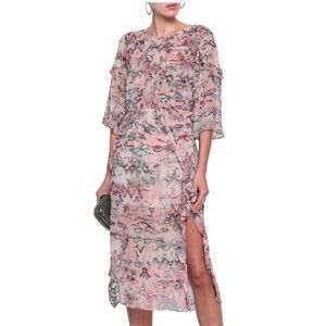 Iro Midi Floral Dress